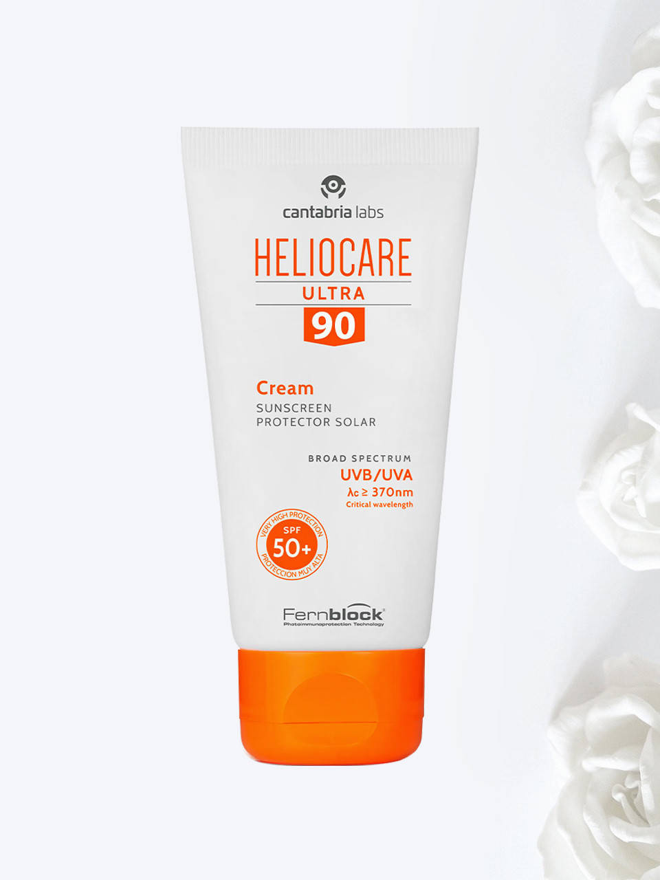 Солнцезащитный крем Ultra 90 SPF 50+ для нормальной и сухой кожи Heliocare Cantabria 50 мл
Солнцезащитный крем Ultra 90 SPF 50+ для нормальной и сухой кожи Heliocare Cantabria 50 мл