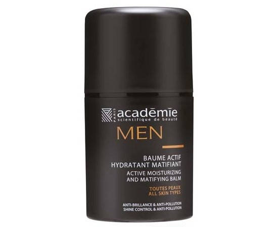 Academie Men Baume Actif Hydratant Matifiant Активный увлажняющий матирующий бальзам, 50 мл
Academie Men Baume Actif Hydratant Matifiant Активный увлажняющий матирующий бальзам, 50 мл