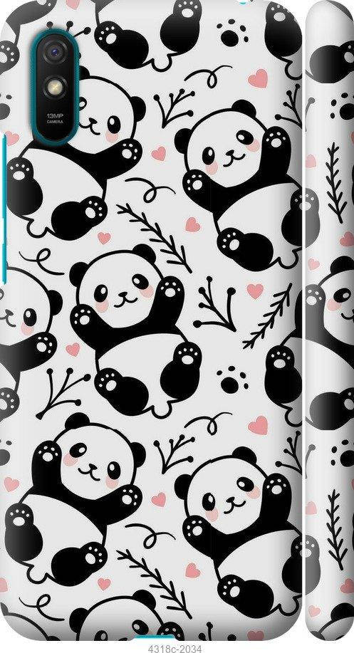Чехол для Xiaomi Redmi 9A с картинкой / на Ксяоми, сяоми, ксиоми редми 9а с принтом Панды, Белый 
Чехол для Xiaomi Redmi 9A с картинкой / на Ксяоми, сяоми, ксиоми редми 9а с принтом Панды, Белый