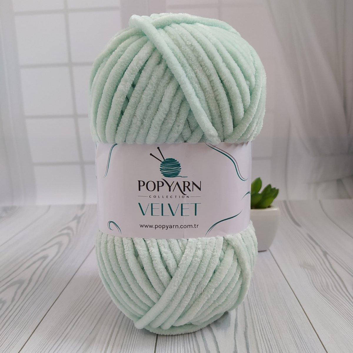 Popyarn Velvet №022 мятний, Мята
Popyarn Velvet №022 мятний, Мята