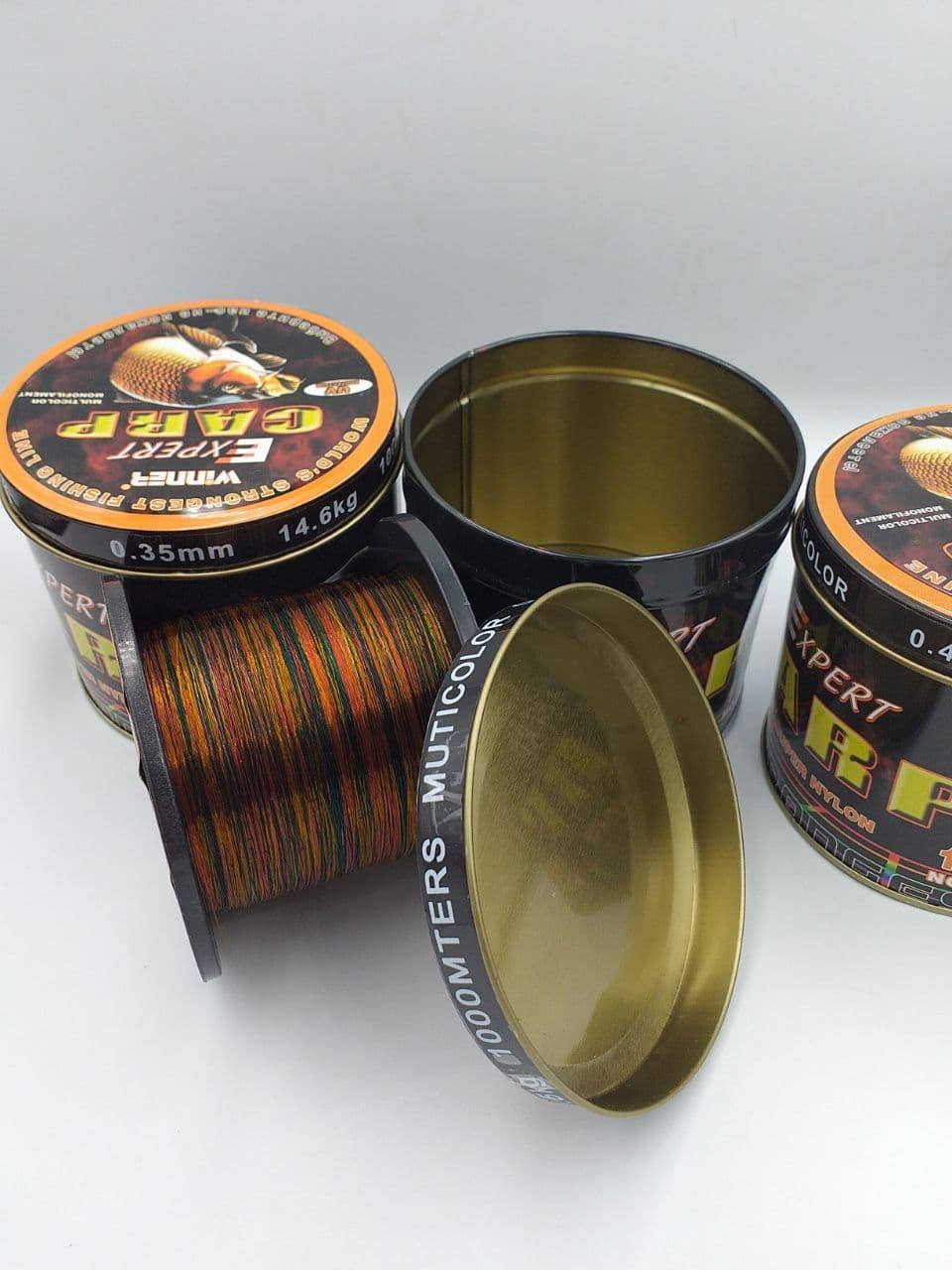 Леска Carp Expert 1000 м 0.35мм, Карповая универсальная леска для рыбалки (d-0.25 - d- 0.6)
Леска Carp Expert 1000 м 0.35мм, Карповая универсальная леска для рыбалки (d-0.25 - d- 0.6)