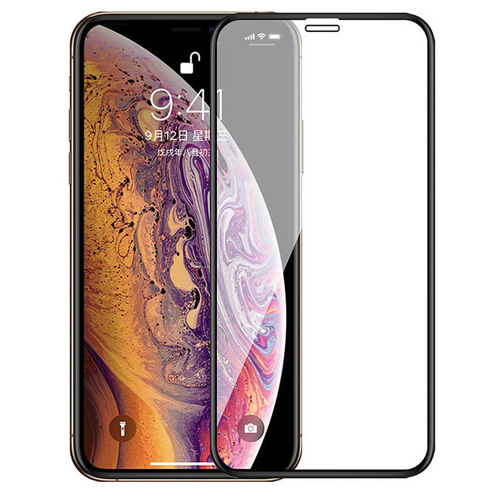 Защитное стекло для iPhone XR на весь экран 5д стекло на телефон айфон хр черное NFD, Черный
Защитное стекло для iPhone XR на весь экран 5д стекло на телефон айфон хр черное NFD, Черный