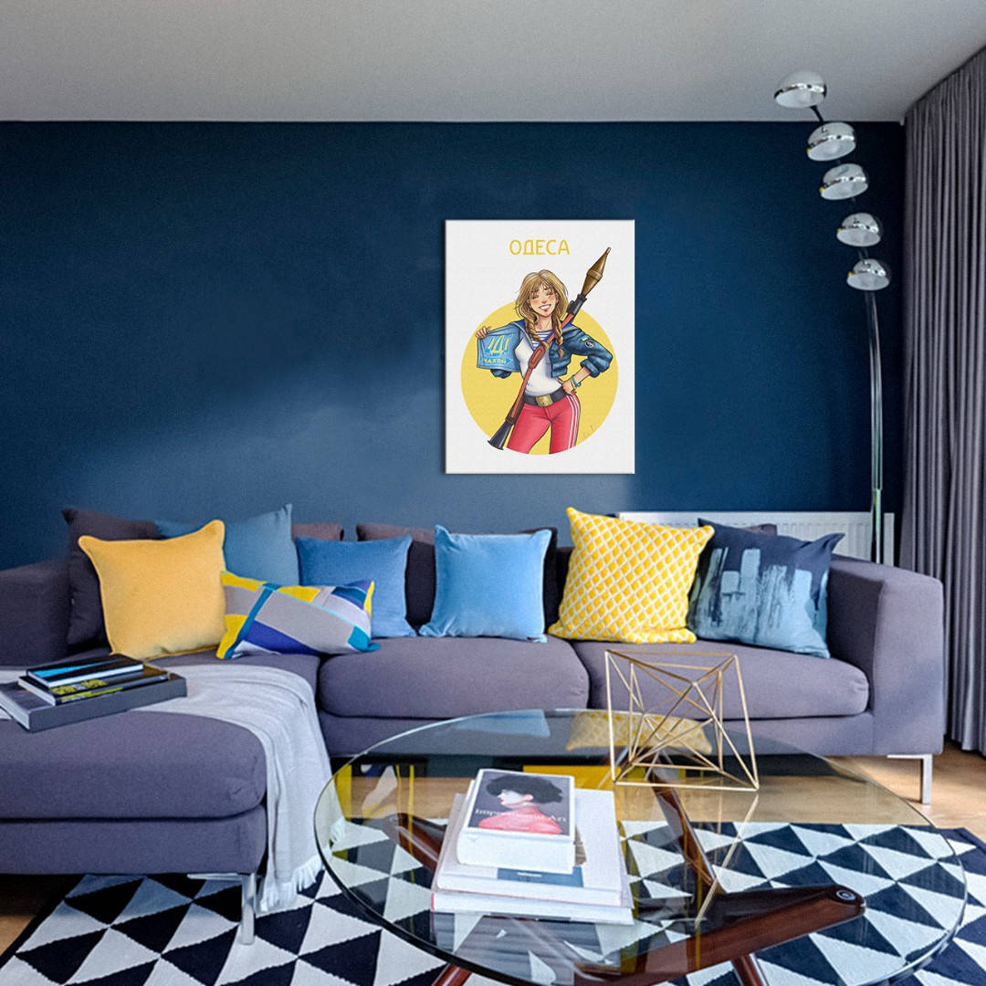 Интерьерная картина BrushMe серии Патриот "Надежная Одесса" размер M 40х40см CN53143M
Интерьерная картина BrushMe серии Патриот "Надежная Одесса" размер M 40х40см CN53143M