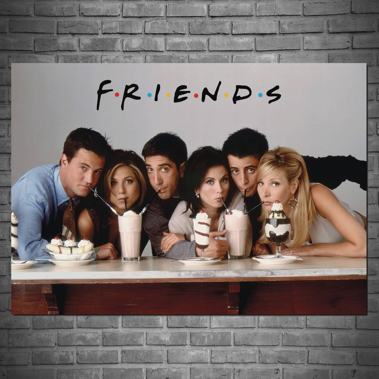 Постер Молочный коктейль, сериал "Friends", Друзья. Размер 60x42см (A2). Глянцевая бумага
Постер Молочный коктейль, сериал "Friends", Друзья. Размер 60x42см (A2). Глянцевая бумага