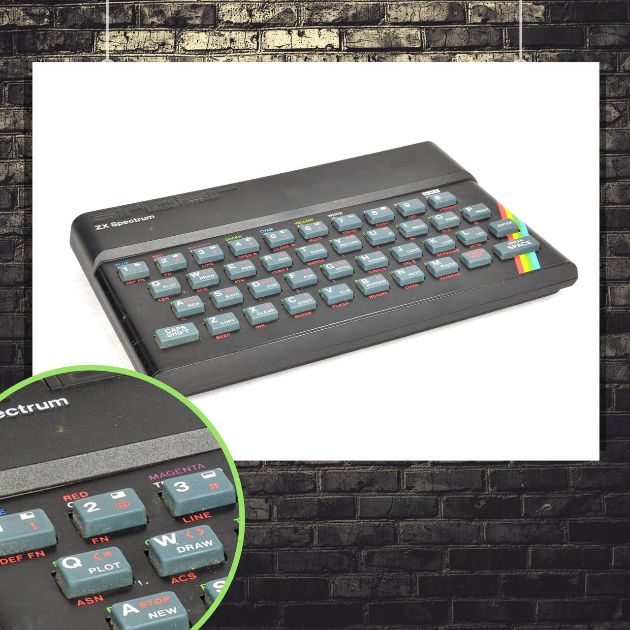 Постер "Спектрум", ZX Spectrum, Синклер, фото ретрокомпьютера. Размер 60x85см (A1). Матовая бумага
Постер "Спектрум", ZX Spectrum, Синклер, фото ретрокомпьютера. Размер 60x85см (A1). Матовая бумага