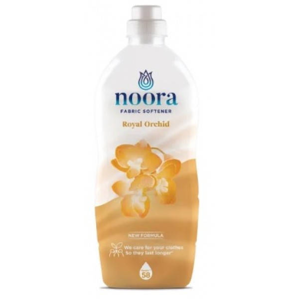 Кондиционер для белья парфюмированный Noora Royal Orchid Королевская Орхидея, 928 мл (58 стирок)
Кондиционер для белья парфюмированный Noora Royal Orchid Королевская Орхидея, 928 мл (58 стирок)