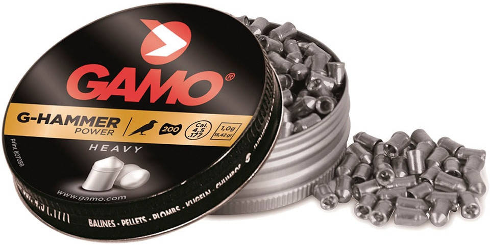 Пневматические пули для охоты Gamo G-Hammer 1.0 гр 200 шт Пули для пневматики 4.5 Пульки для воздушки
Пневматические пули для охоты Gamo G-Hammer 1.0 гр 200 шт Пули для пневматики 4.5 Пульки для воздушки