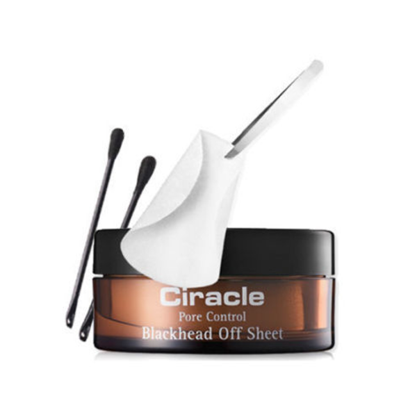 Салфетки для удаления черных точек CIRACLE Pore Control Blackhead Off Sheet Removes Sebum
Салфетки для удаления черных точек CIRACLE Pore Control Blackhead Off Sheet Removes Sebum