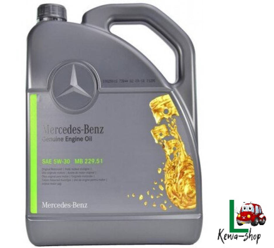 Моторное масло Mercedes-Benz MB 229.51 Engine Oil 5W-30 5л C3 синтетика (A000989940213)
Моторное масло Mercedes-Benz MB 229.51 Engine Oil 5W-30 5л C3 синтетика (A000989940213)