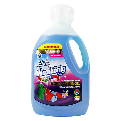 Гель для прання Вашкьоніг для кольорового Der Waschkonig color 110p 3,305L 4шт/ящ (Код : 00-00010458)
Гель для прання Вашкьоніг для кольорового Der Waschkonig color 110p 3,305L 4шт/ящ (Код : 00-00010458)