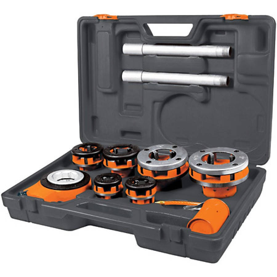 Truper TA-851 Резьбонарезной клуп в кейсе с плашками 1/2", 3/4", 1", 1 1/4", 1 1/2", 2"
Truper TA-851 Резьбонарезной клуп в кейсе с плашками 1/2", 3/4", 1", 1 1/4", 1 1/2", 2"