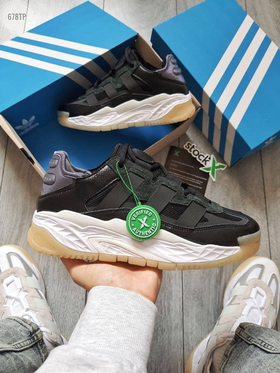Мужские кроссовки Adidas Niteball (чёрные) удобные спортивные демисезонные кроссы 678TP тренд, Черный
Мужские кроссовки Adidas Niteball (чёрные) удобные спортивные демисезонные кроссы 678TP тренд, Черный