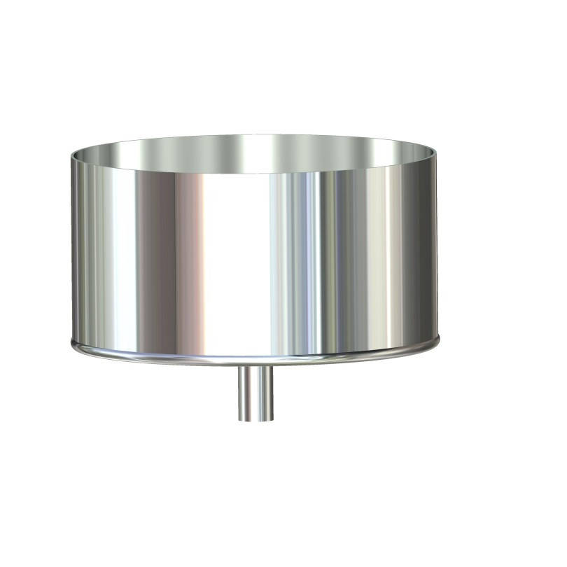 Лейка для дымохода нержавейка D-200 мм толщина 0,6 мм