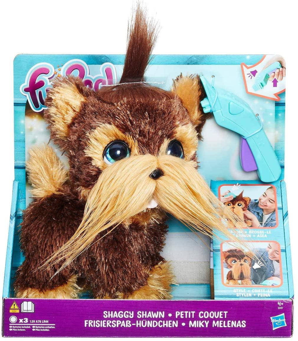 FurReal Friends Интерактивный лающий лохматый пес щенок Шон furReal Shaggy Shawn Hasbro, Серый
FurReal Friends Интерактивный лающий лохматый пес щенок Шон furReal Shaggy Shawn Hasbro, Серый
