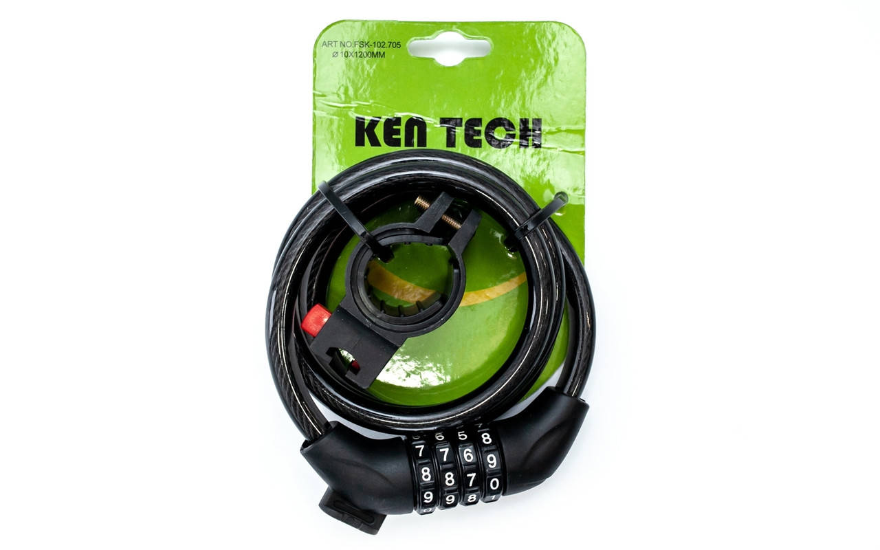 Замок FSK-102.705 кодовый со стальным тросом с крепление на подсед.штырь 10mm*1200mm черный
Замок FSK-102.705 кодовый со стальным тросом с крепление на подсед.штырь 10mm*1200mm черный