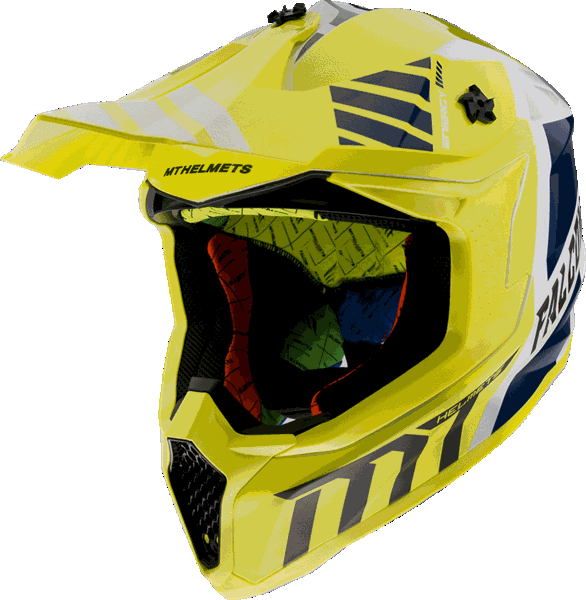 Кроссовый мотошлем MT HELMETS CROSS FALCON WARRIOR, желтый fluo, белый, черный, размер L, MT11196530306/L
Кроссовый мотошлем MT HELMETS CROSS FALCON WARRIOR, желтый fluo, белый, черный, размер L, MT11196530306/L