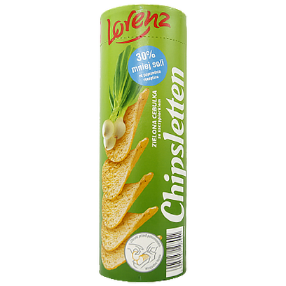 Чіпси Чіпслеттен зелена цибуля Chipsletten zielona cebulka 100g 15шт/ящ (Код : 00-00012199)
Чіпси Чіпслеттен зелена цибуля Chipsletten zielona cebulka 100g 15шт/ящ (Код : 00-00012199)