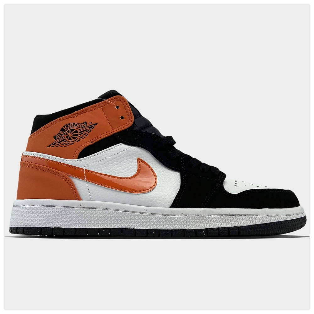 Женские кроссовки Nike Air Jordan 1 Retro Mid White Black Orange, кожаные кроссовки найк аир джордан ретро мид, Разные цвета
Женские кроссовки Nike Air Jordan 1 Retro Mid White Black Orange, кожаные кроссовки найк аир джордан ретро мид, Разные цвета