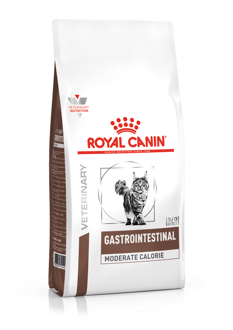 ROYAL CANIN GASTRO INTESTINAL MODERATE CALORIE CAT 2 kg
ROYAL CANIN GASTRO INTESTINAL MODERATE CALORIE CAT 2 kg