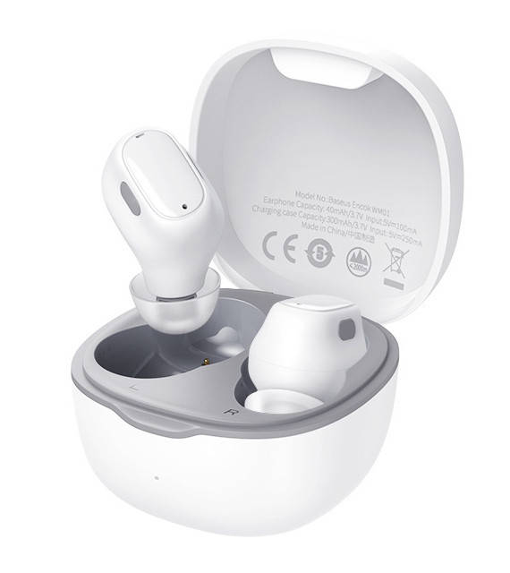Наушники вакуумные беспроводные с микрофоном Baseus Encok WM01 Bluetooth в кейсе Белый (NGWM01-02)
Наушники вакуумные беспроводные с микрофоном Baseus Encok WM01 Bluetooth в кейсе Белый (NGWM01-02)