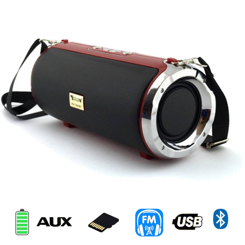 Акустическая Bluetooth колонка с FM и MP Golon RX-1888 20W Красная, портативная колонка с FM и MP3 SKL
Акустическая Bluetooth колонка с FM и MP Golon RX-1888 20W Красная, портативная колонка с FM и MP3 SKL