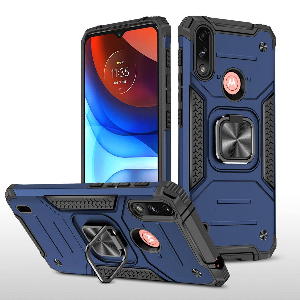 Чехол Protector для Motorola Moto E7i / E7 Power / E7i Power бампер противоударный с подставкой Dark-Blue, Синий
Чехол Protector для Motorola Moto E7i / E7 Power / E7i Power бампер противоударный с подставкой Dark-Blue, Синий