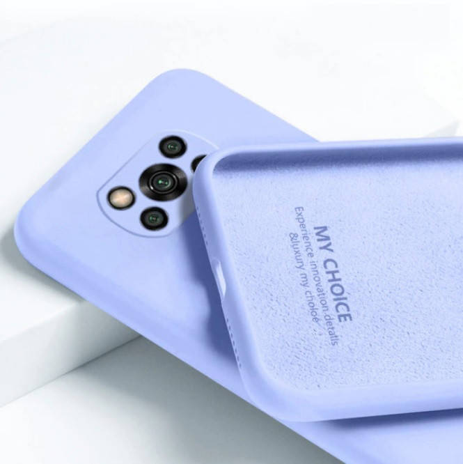 Силиконовый чехол с микрофиброй для Poco X3 NFC \ Pro лавандовый тонкий матовый софт тач, Фиолетовый
Силиконовый чехол с микрофиброй для Poco X3 NFC \ Pro лавандовый тонкий матовый софт тач, Фиолетовый