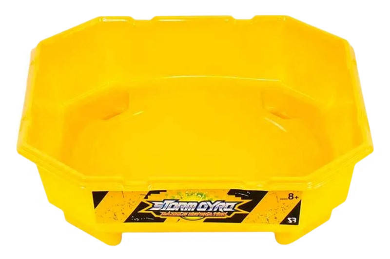 Арена beyblade 4 ловушки желтая 
Арена beyblade 4 ловушки желтая