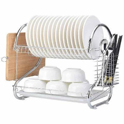 Стойка для сушки посуды Kitchen storage rack, нержавеющая сталь, карман для ложек и вилок
Стойка для сушки посуды Kitchen storage rack, нержавеющая сталь, карман для ложек и вилок