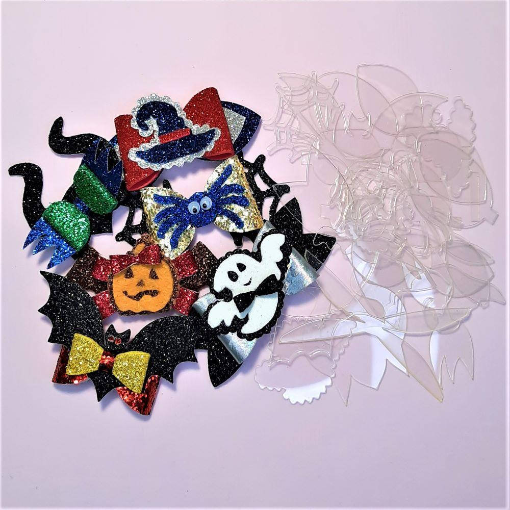 Шаблоны для бантиков "Большой набор на Хэллоуин" 
Шаблоны для бантиков "Большой набор на Хэллоуин"