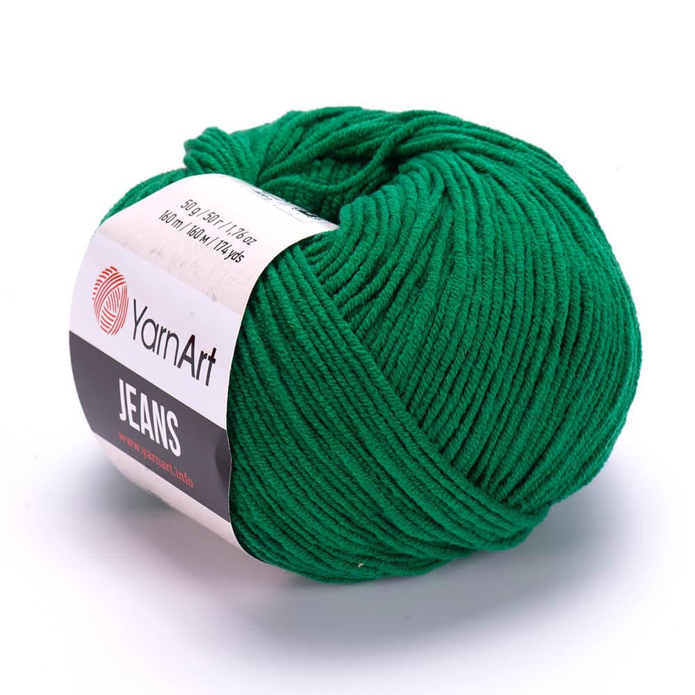 Yarnart Jeans (ЯрнАрт Джинс) № 52 зеленый (Пряжа полухлопок, нитки для вязания), Зелёный
Yarnart Jeans (ЯрнАрт Джинс) № 52 зеленый (Пряжа полухлопок, нитки для вязания), Зелёный