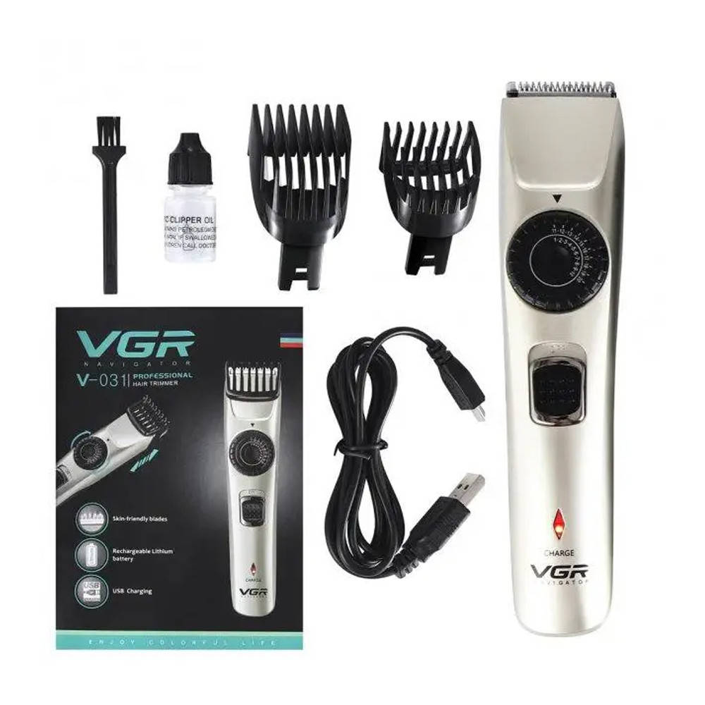Машинка для стрижки волос VGR V 031 USB CHARGE / Профессиональная беспроводная машинка для стрижки
Машинка для стрижки волос VGR V 031 USB CHARGE / Профессиональная беспроводная машинка для стрижки