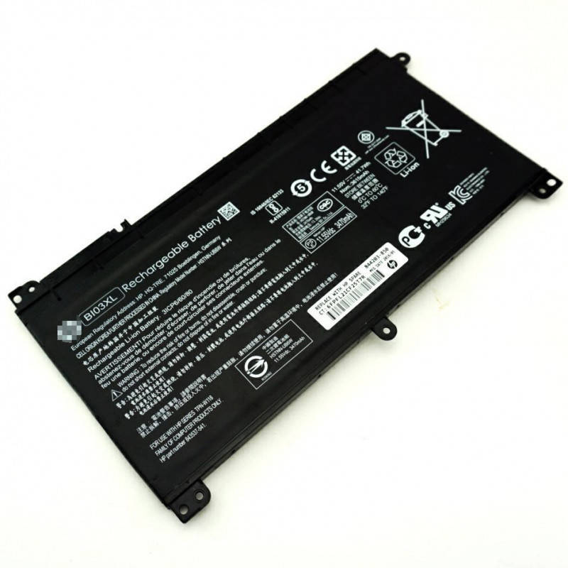 Батарея HP BI03XL, B103XL, HSTNN-UB6W, TPN-W118, Pavilion X360, Stream 14-AX, 11.55V 3400mAh Black, Черный
Батарея HP BI03XL, B103XL, HSTNN-UB6W, TPN-W118, Pavilion X360, Stream 14-AX, 11.55V 3400mAh Black, Черный