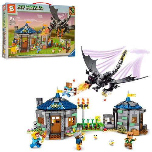 Конструктор SY6184 MY WORLD, МК 924 деталей