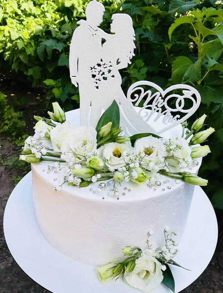 Свадебный топпер Mr&Mrs пара белые силуэты Пластиковые топперы Топперы в блестках Топперы на заказ
Свадебный топпер Mr&Mrs пара белые силуэты Пластиковые топперы Топперы в блестках Топперы на заказ