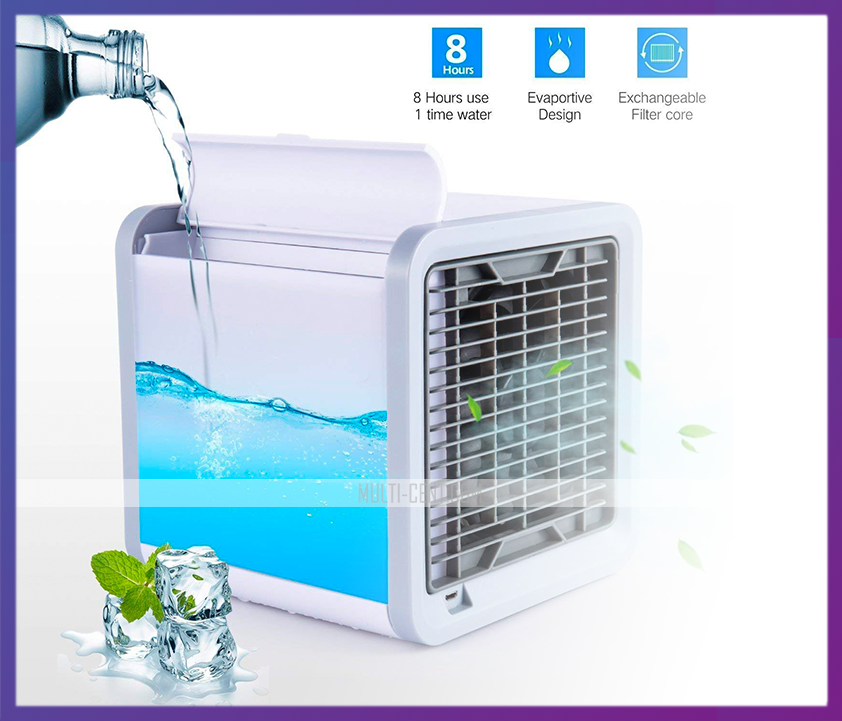 Портативный USB мини кондиционер, вентилятор, Arctic Air Cooler с подсветкой
Портативный USB мини кондиционер, вентилятор, Arctic Air Cooler с подсветкой