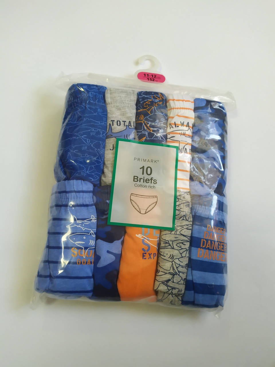 Трусы детские в принт акул Primark р.116, 122, 128, 134, 140, 146, 152, 158, 164см, Разные цвета
Трусы детские в принт акул Primark р.116, 122, 128, 134, 140, 146, 152, 158, 164см, Разные цвета