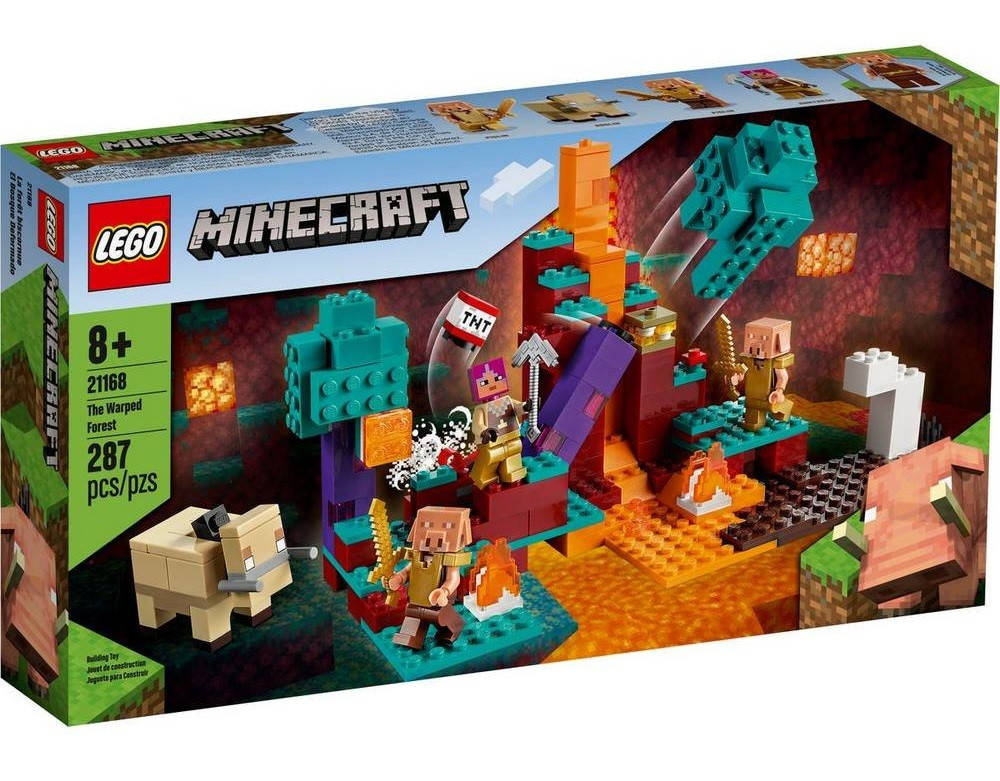 Конструктор LEGO Minecraft Искажённый лес 287 деталей (21168), Разные цвета
Конструктор LEGO Minecraft Искажённый лес 287 деталей (21168), Разные цвета
