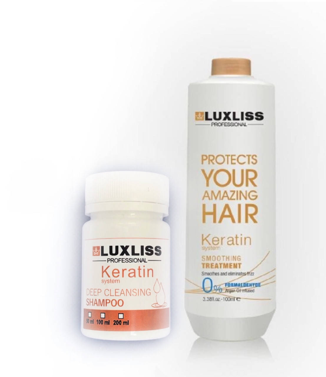 Luxliss Keratin Smoothing Treatment 0% Formaldehyde Набор для нанопластики, 50 мл/100 мл
Luxliss Keratin Smoothing Treatment 0% Formaldehyde Набор для нанопластики, 50 мл/100 мл