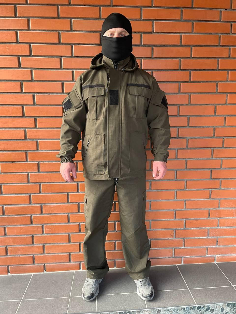 Форма летняя хаки Ripstop (46, 54, 60р) Костюм тактический военный Армейская одежда (Рип Стоп "Вафля"), Оливковый
Форма летняя хаки Ripstop (46, 54, 60р) Костюм тактический военный Армейская одежда (Рип Стоп "Вафля"), Оливковый