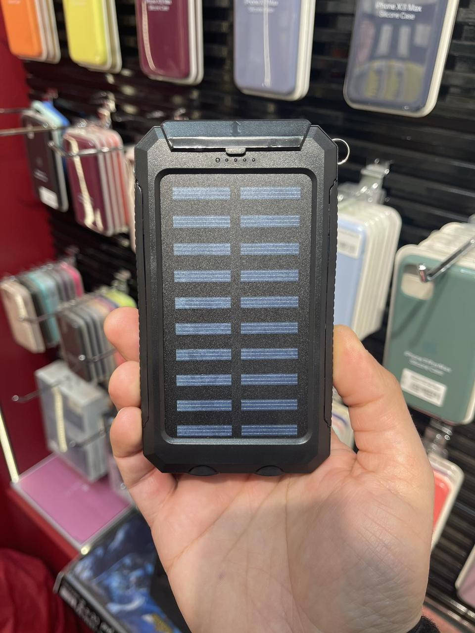Power Bank, павербанк Solar 2022/ 8000мАч (фактическая 7000 мАч) с солнечной панелью и LED, синий, Белый
Power Bank, павербанк Solar 2022/ 8000мАч (фактическая 7000 мАч) с солнечной панелью и LED, синий, Белый
