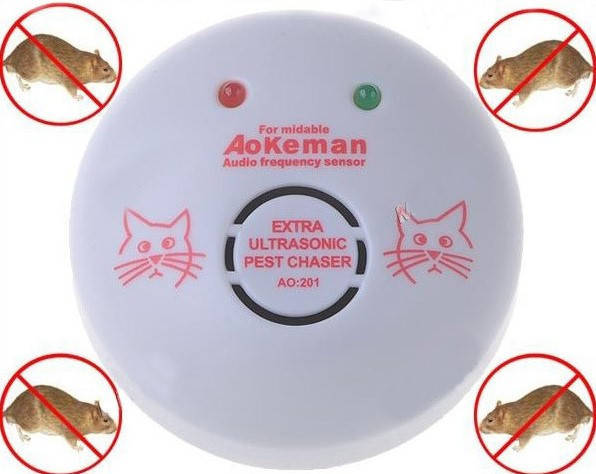 Ультразвуковой отпугиватель крыс и мышей Aokeman Sensor Ultra Sonic Pest Chaser AO 201/102, Белый
Ультразвуковой отпугиватель крыс и мышей Aokeman Sensor Ultra Sonic Pest Chaser AO 201/102, Белый
