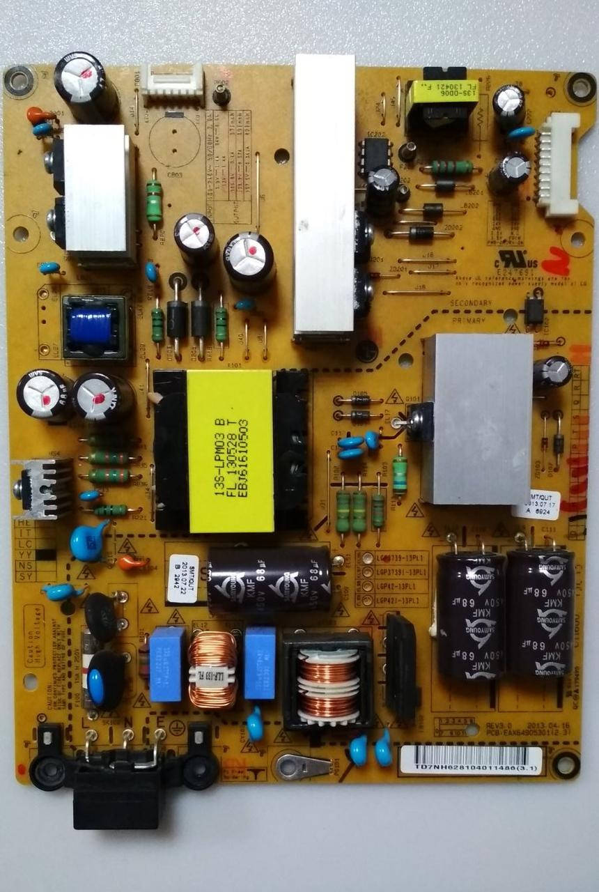 Блок питания,платы,динамики к телевизору LG 39LN540V EAX64905301 (2.3) , LGP3739-13PL1 , EAB62831401
Блок питания,платы,динамики к телевизору LG 39LN540V EAX64905301 (2.3) , LGP3739-13PL1 , EAB62831401