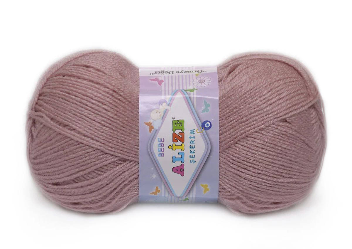 Alize Sekerim bebe, розовая пудра №315, Розовый
Alize Sekerim bebe, розовая пудра №315, Розовый