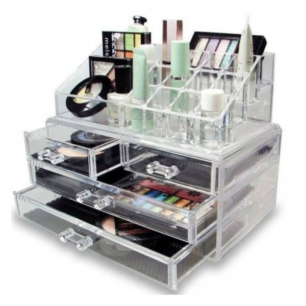 Акриловый органайзер для косметики Cosmetic Storage Box, настольный органайзер для косметики
Акриловый органайзер для косметики Cosmetic Storage Box, настольный органайзер для косметики