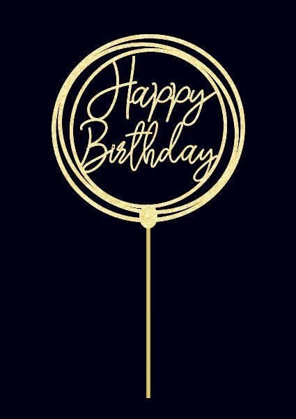 Пластиковый топпер Happy Birthday в круглом ободке Топпер в золотых блестках Топпер на торт в круге
Пластиковый топпер Happy Birthday в круглом ободке Топпер в золотых блестках Топпер на торт в круге