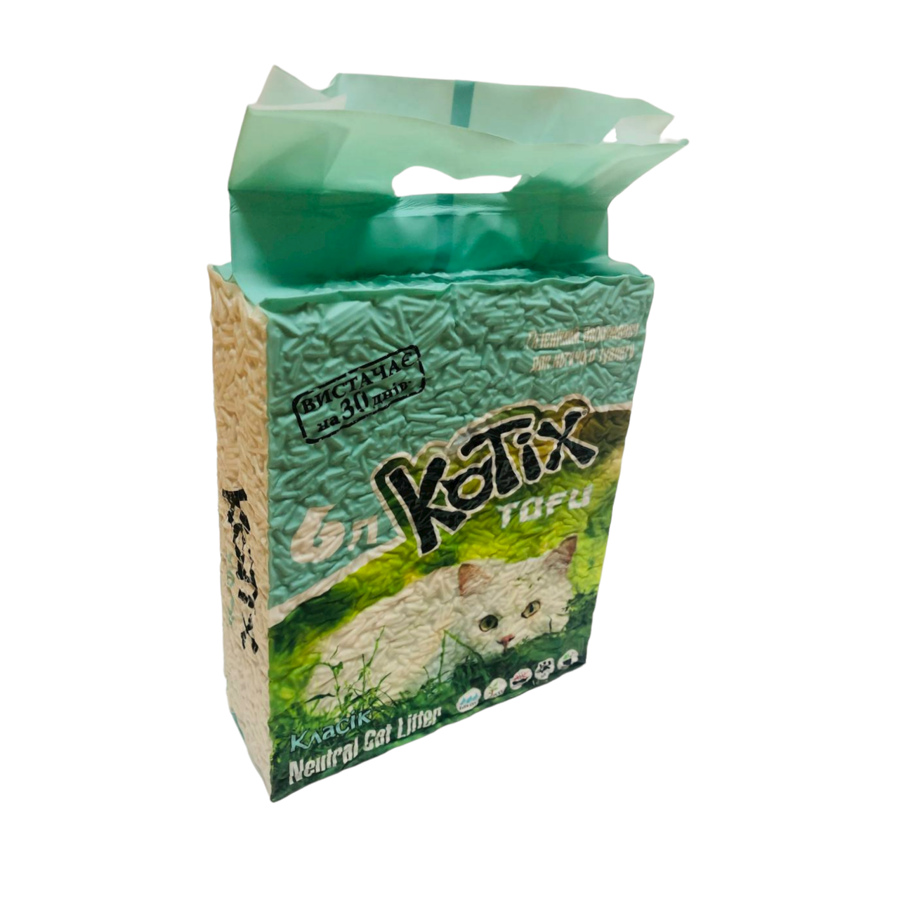 Наполнитель для кошачьего туалета Kotix Тофу Соевый комкующий 2.55 кг (6 л) Класик без запаха
Наполнитель для кошачьего туалета Kotix Тофу Соевый комкующий 2.55 кг (6 л) Класик без запаха