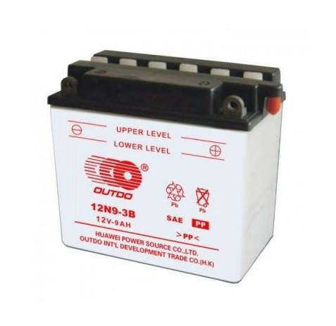 Аккумулятор Outdo (Аутду) Moto 12v 9A (12N9-3B)
Аккумулятор Outdo (Аутду) Moto 12v 9A (12N9-3B)