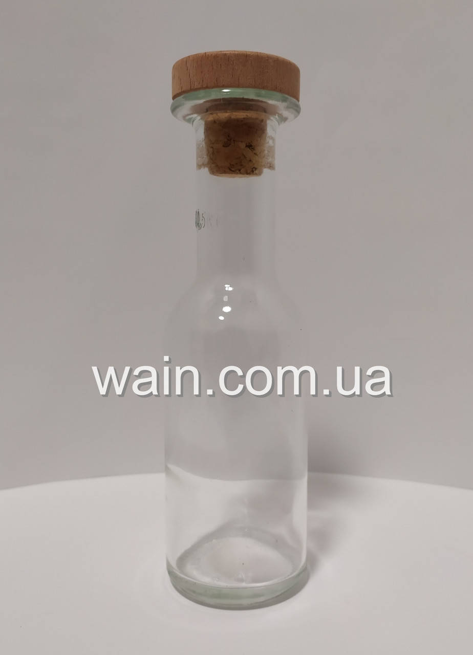 Маленькая бутылка 250 мл с деревянной пробкой для напитков, масла Olympus Carafe UniGlass
Маленькая бутылка 250 мл с деревянной пробкой для напитков, масла Olympus Carafe UniGlass