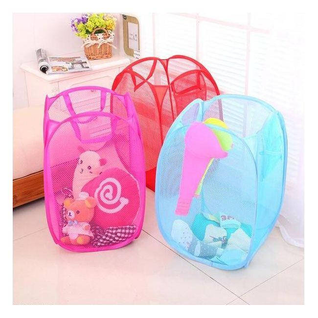 Корзина сетка для игрушек и белья раскладная 30х30х46 см, Разные цвета
Корзина сетка для игрушек и белья раскладная 30х30х46 см, Разные цвета